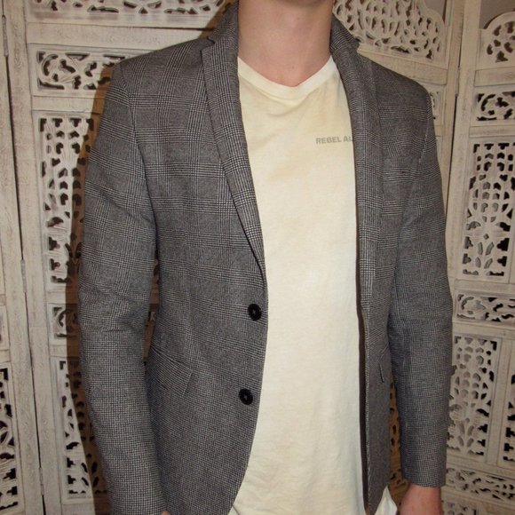 ZARA MEN NICE BLAZER SZ 48 OR US 38 S / M - Picture 3 of 12